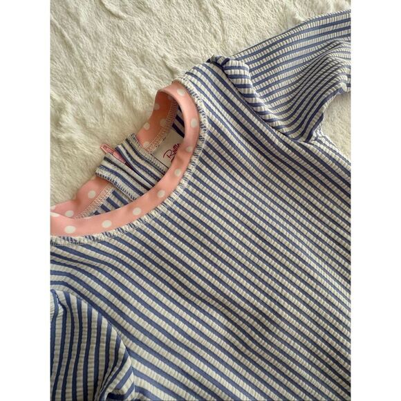 Ruffle Butts Striped Bathing Suit Size 12-18 Months - Picture 6 of 6